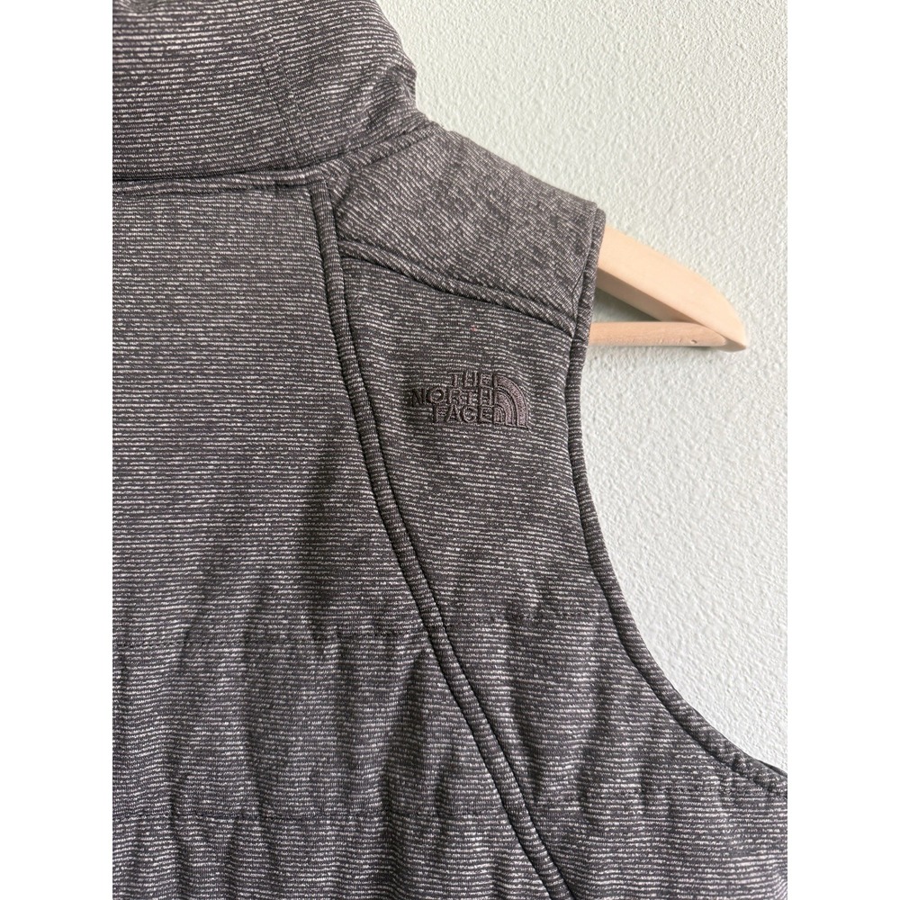 The North Face Women's Pseudio Vest Asphalt Grey Heather Puffer L Outdoors - Picture 6 of 11
